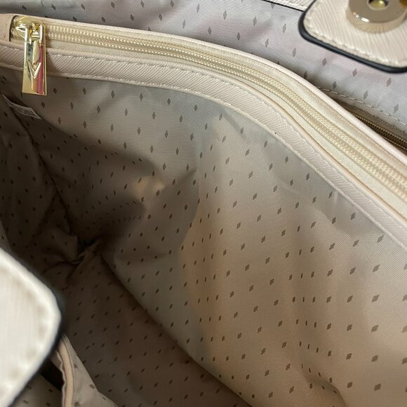 Vanessa Williams Large Faux Leather Tote Bag Like New Pre-owned Inside Pockets - Picture 5 of 7